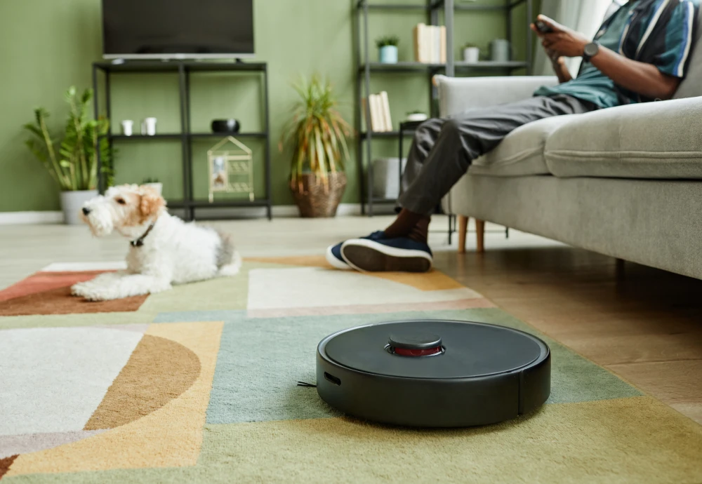 self cleaning vacuum robot